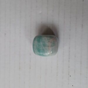 4/$40 Smooth Blue & White Cube-Like Crystal - Gemstone